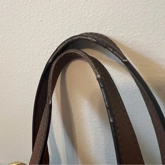 Coach Kelsey Small Satchel Bag Brown Pebbled Leather Gold Hardware G1892-F28993 - Picture 8 of 13